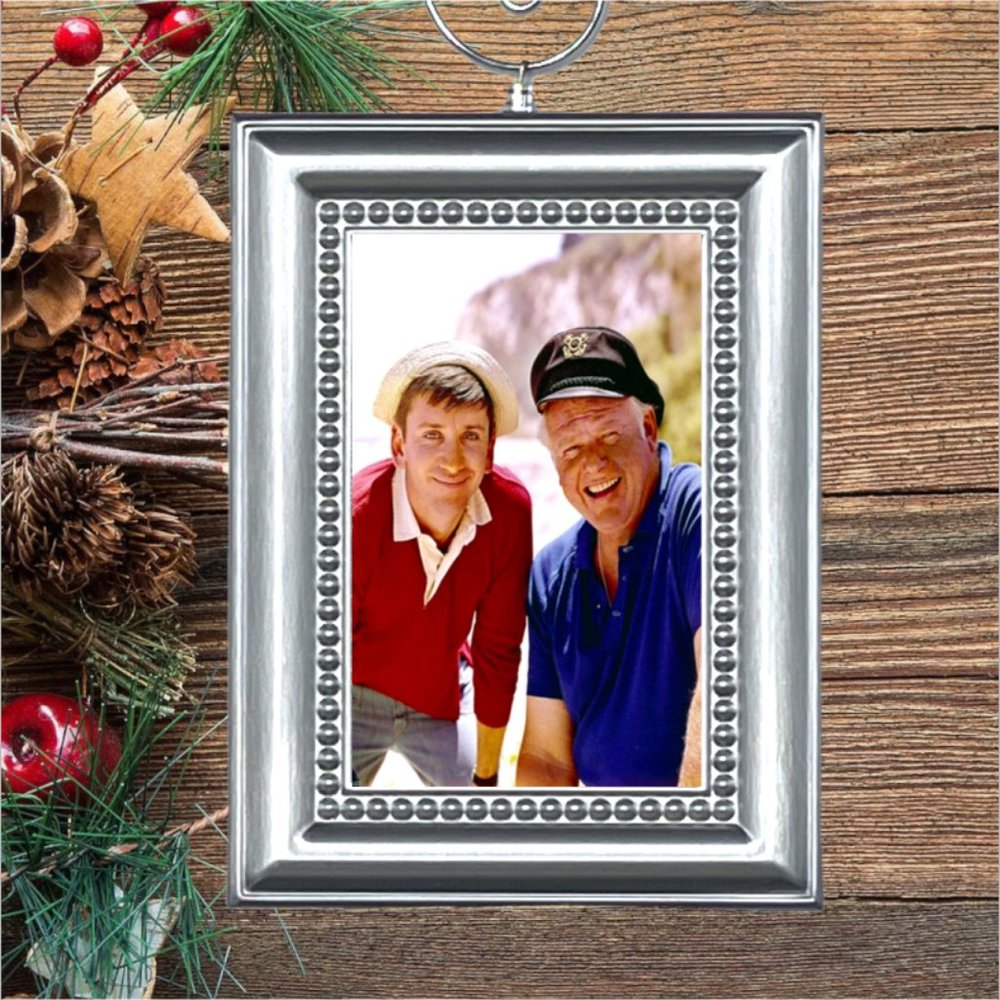 Gilligan's Island Gilligan & The Skipper TV Show Retro Christmas Tree Ornament